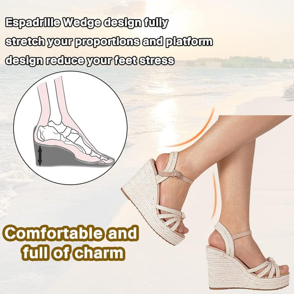 Chic Comfort Wedge Sandals