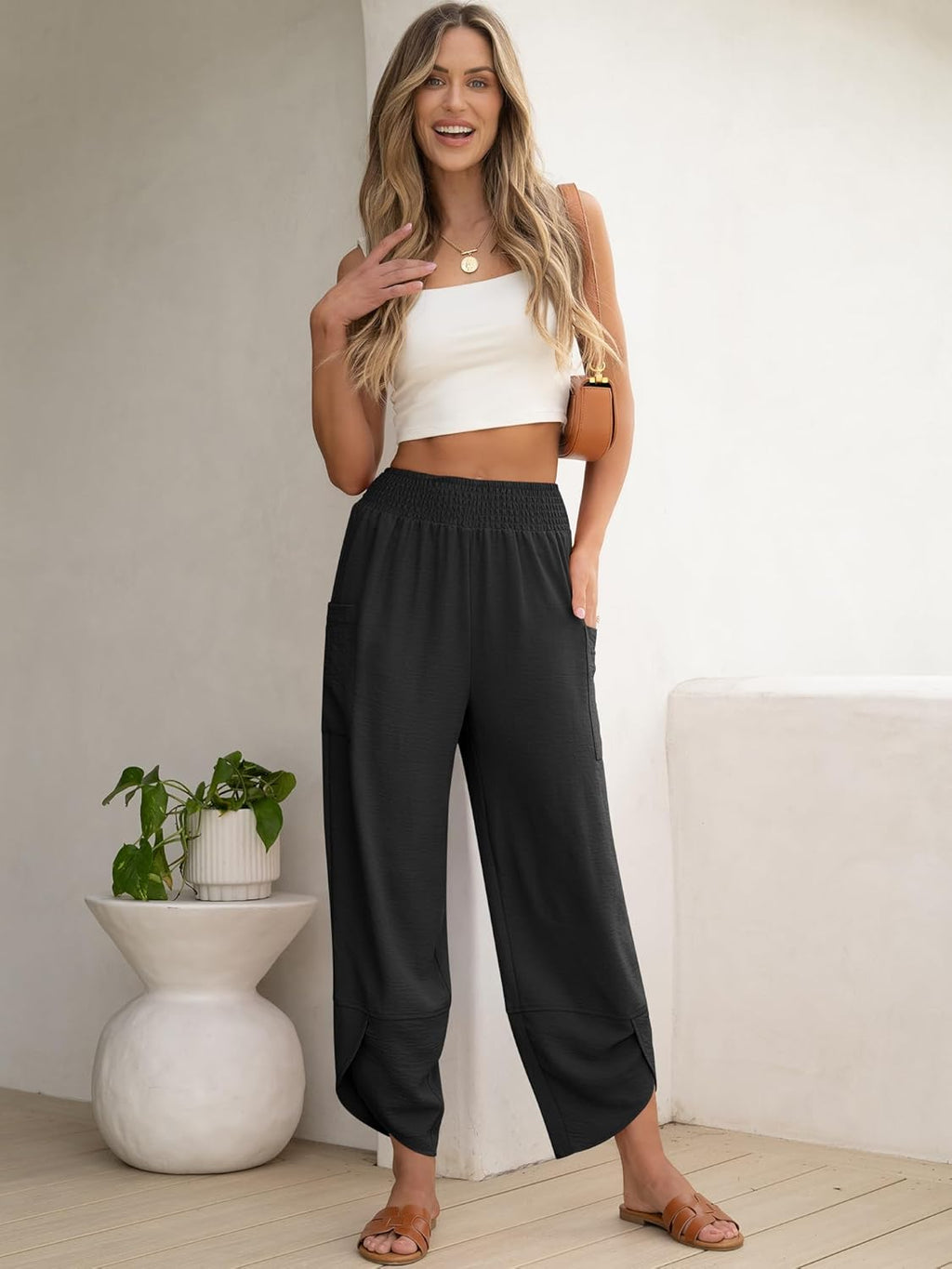 Chic Flowing Summer Pants