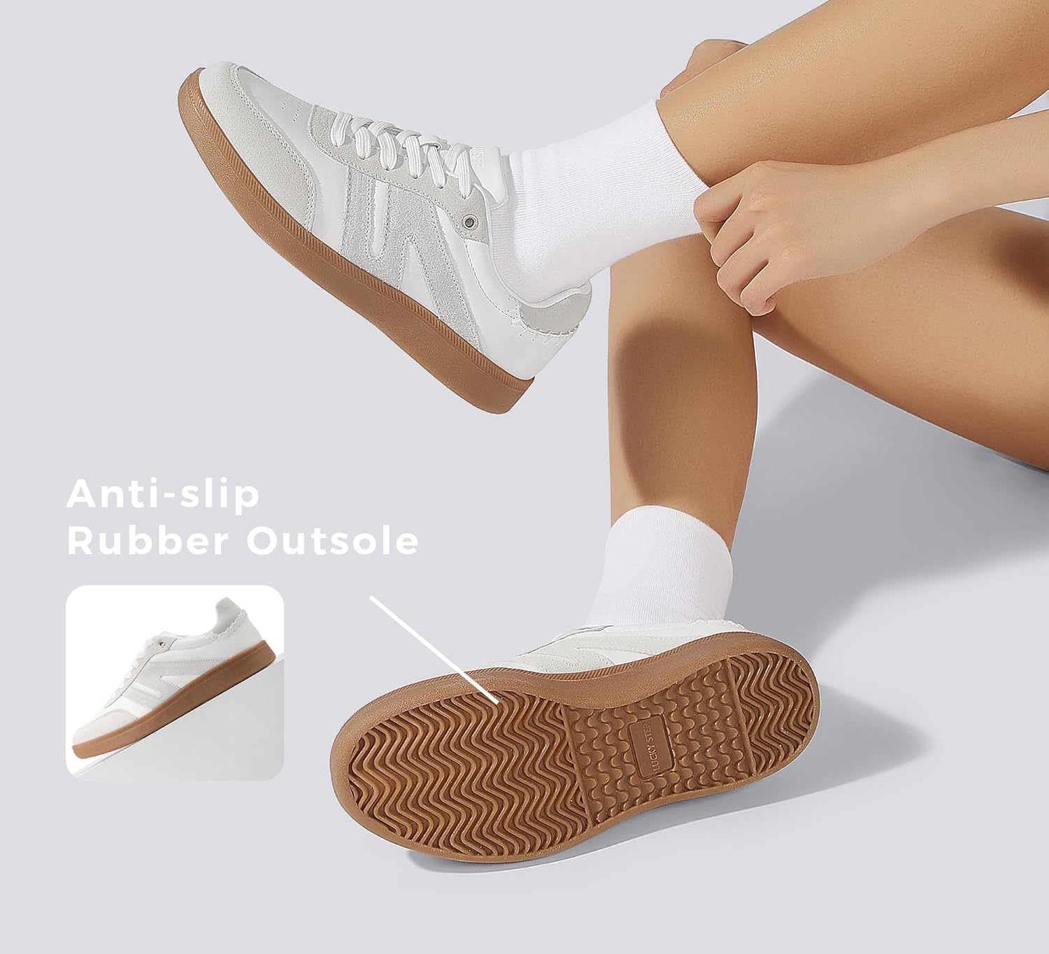 Retro Gum Sole Fashion Sneakers