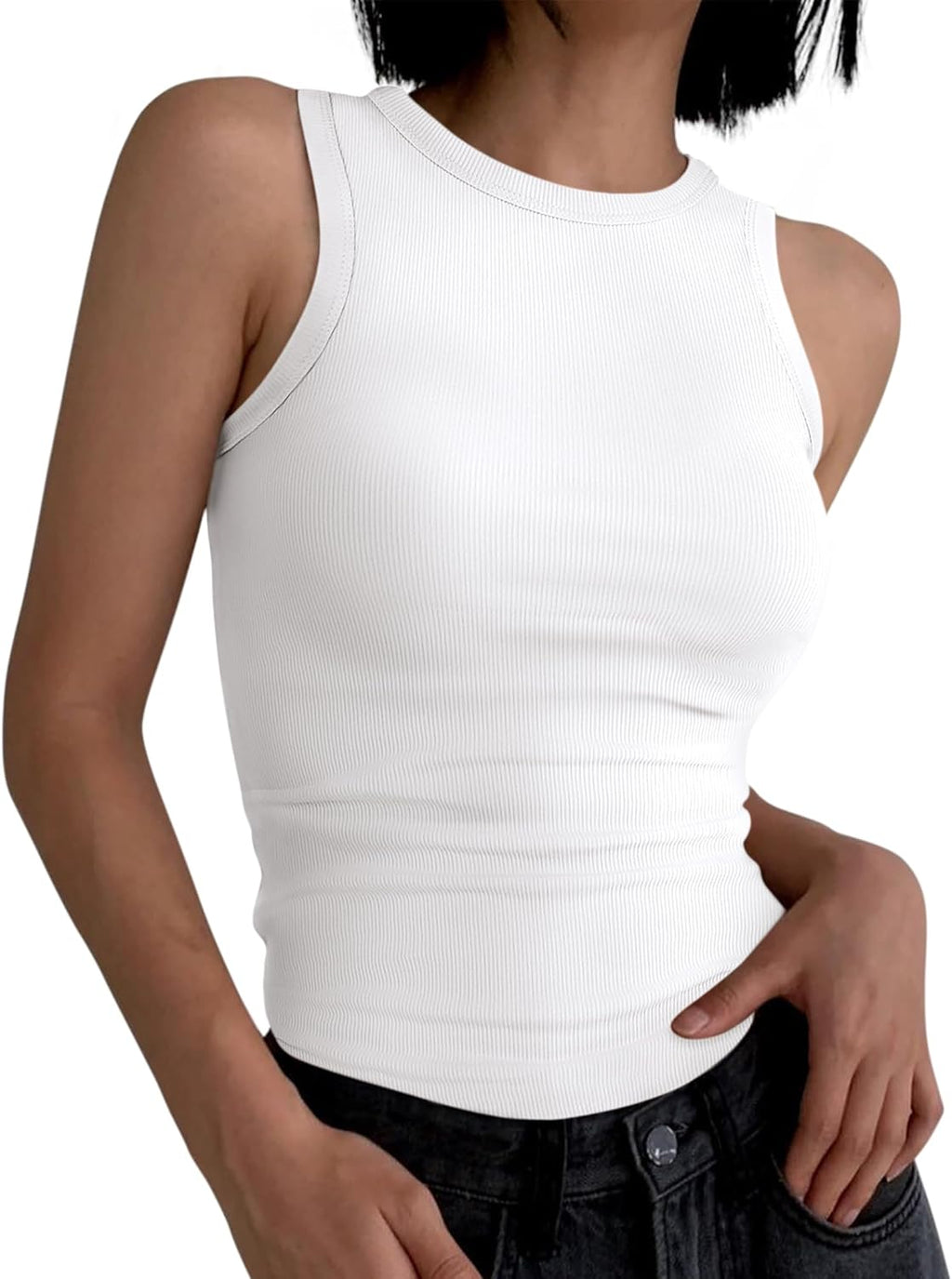 Stylish Slim Fit Racerback Top