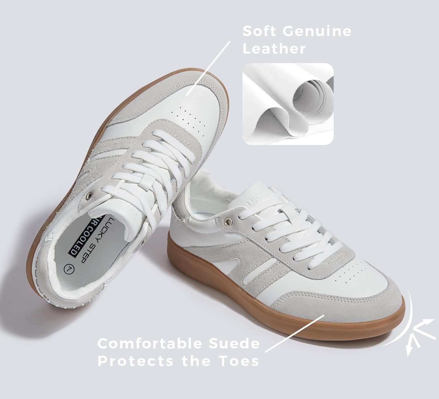 Retro Gum Sole Fashion Sneakers