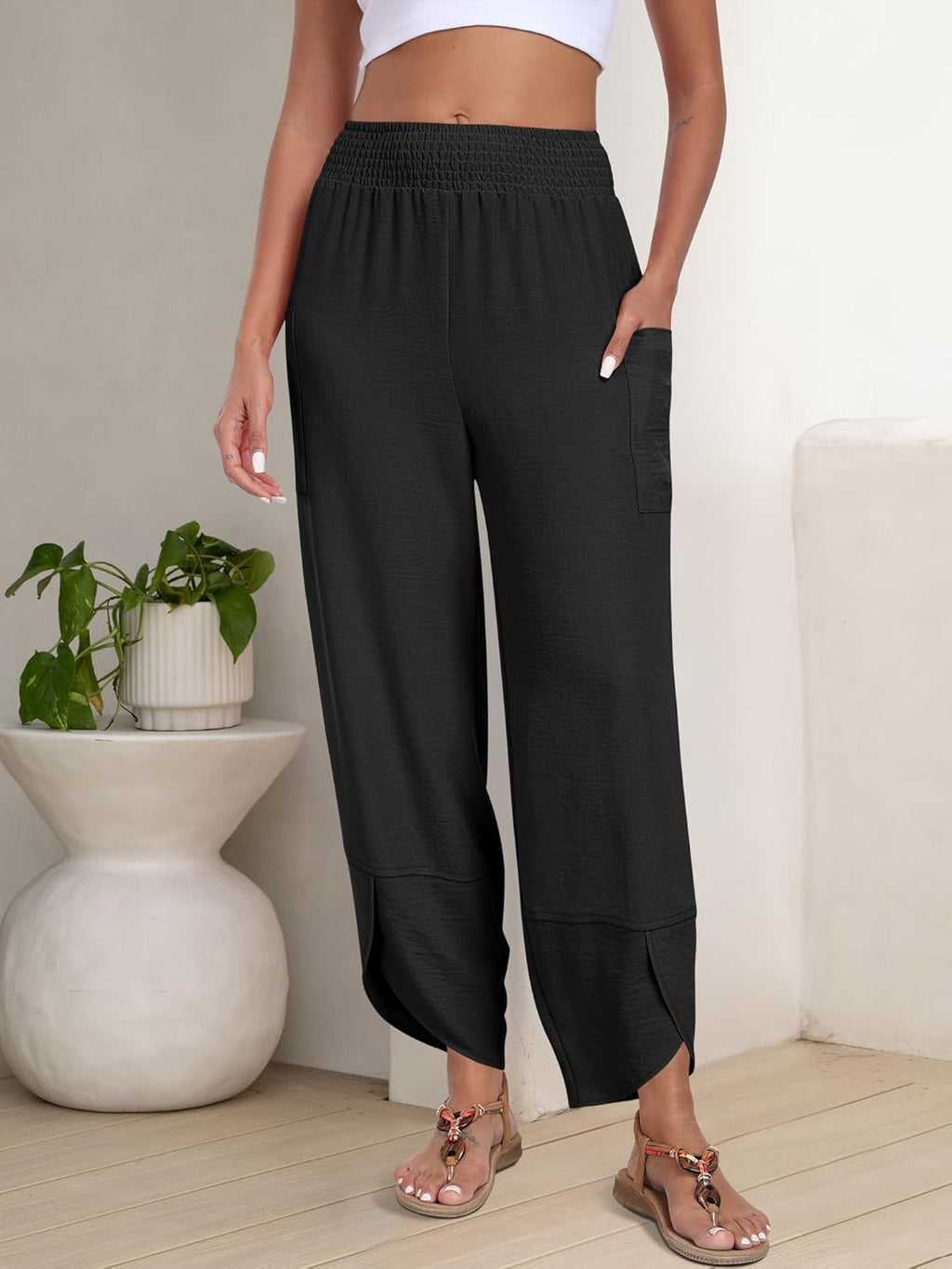 Chic Flowing Summer Pants