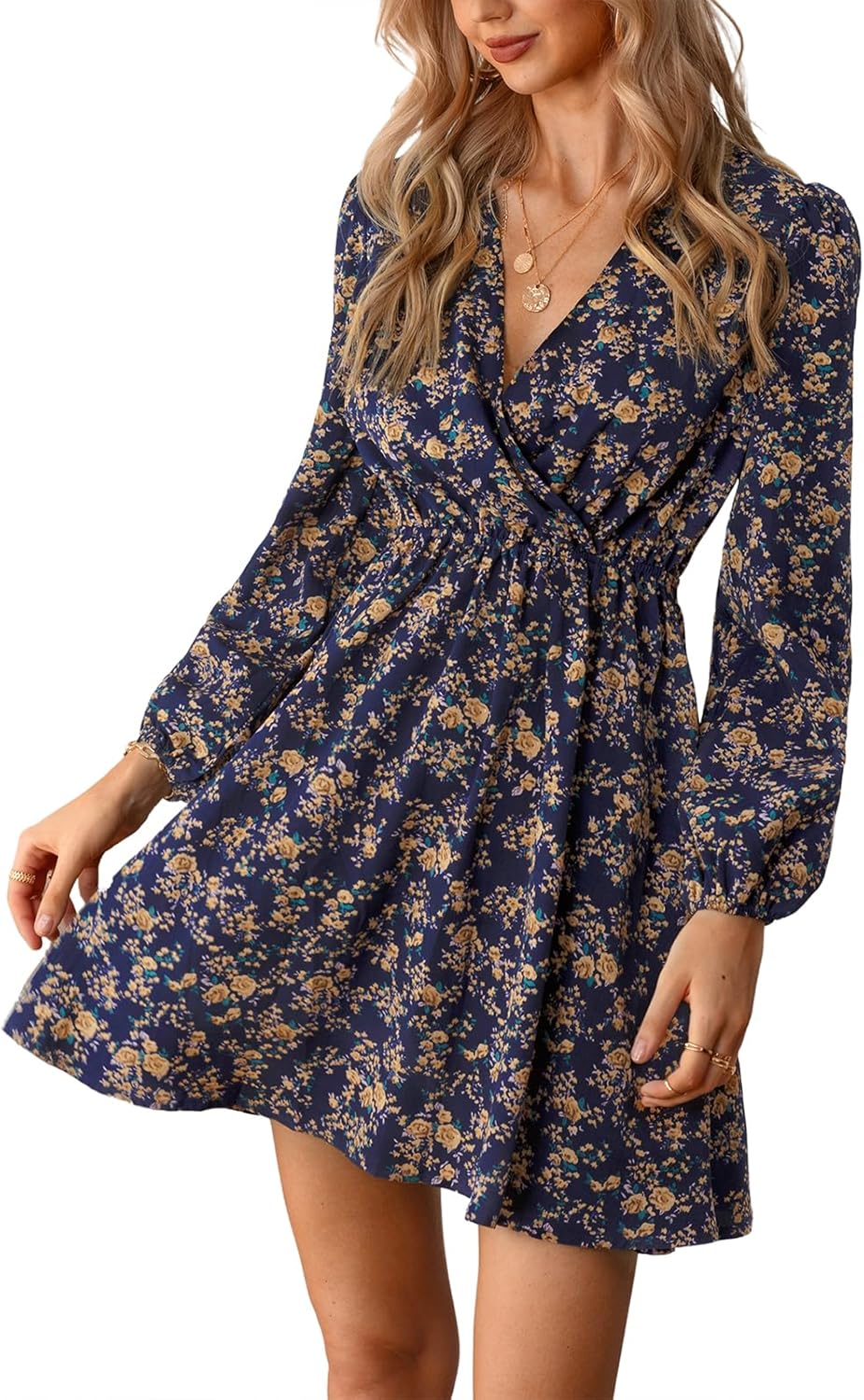 Floral Ruffle Summer Dress