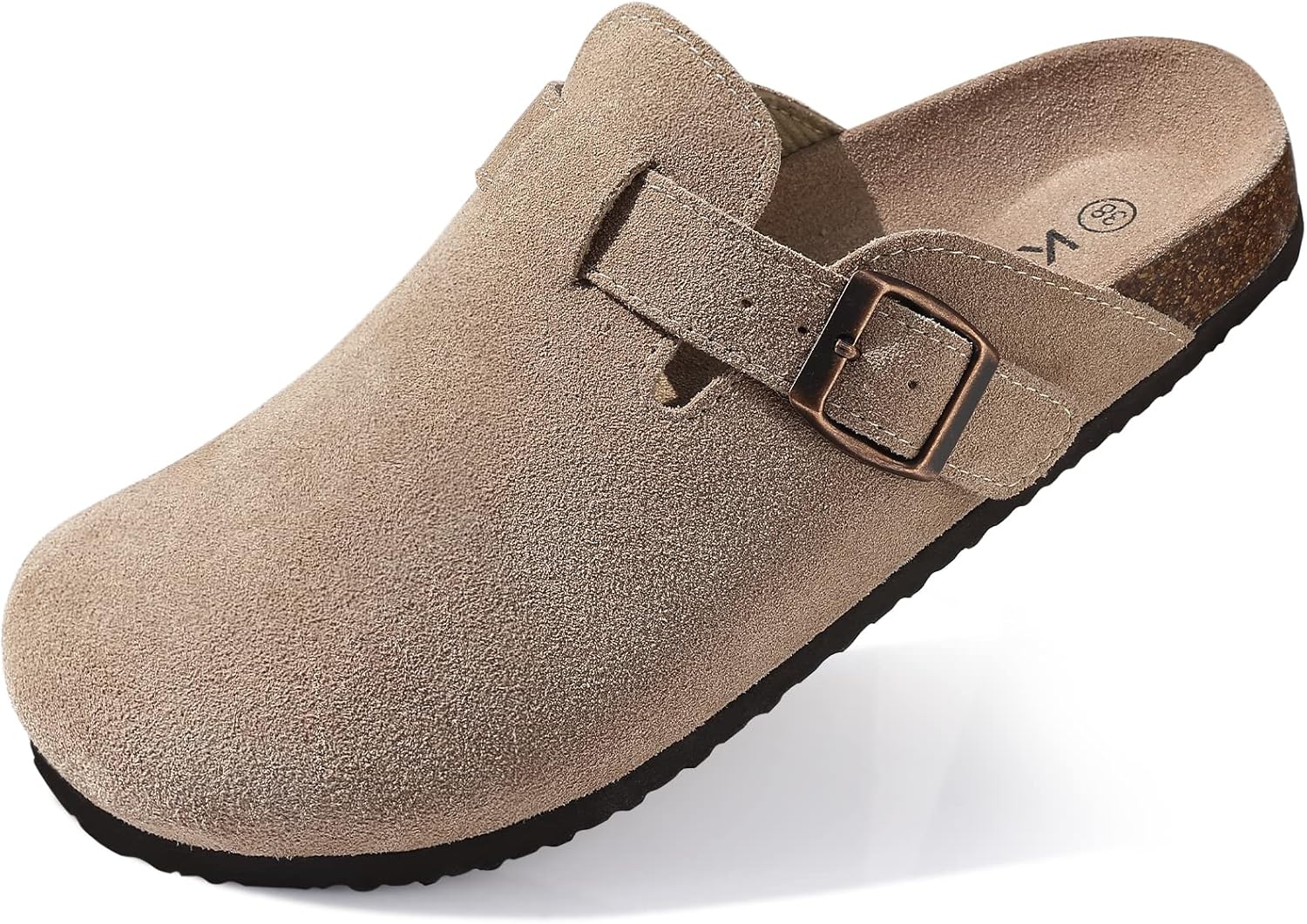 Cozy Suede Women's Clogs