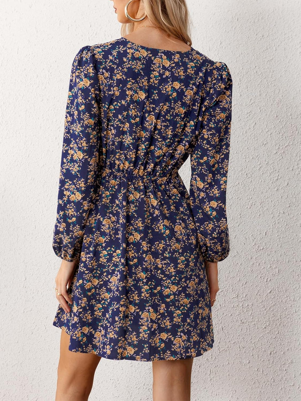 Floral Ruffle Summer Dress