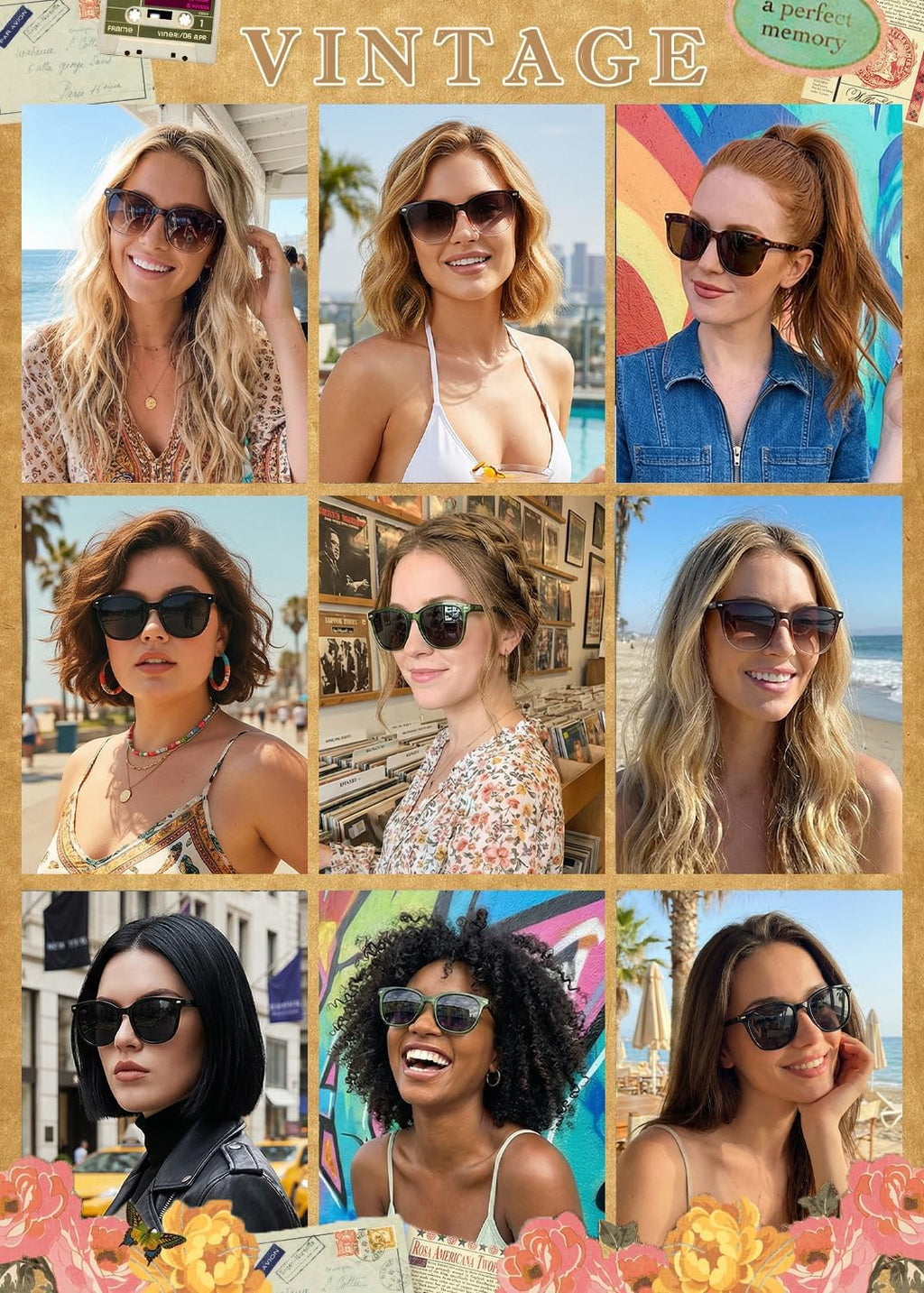 Chic Polarized Sunglasses Duo